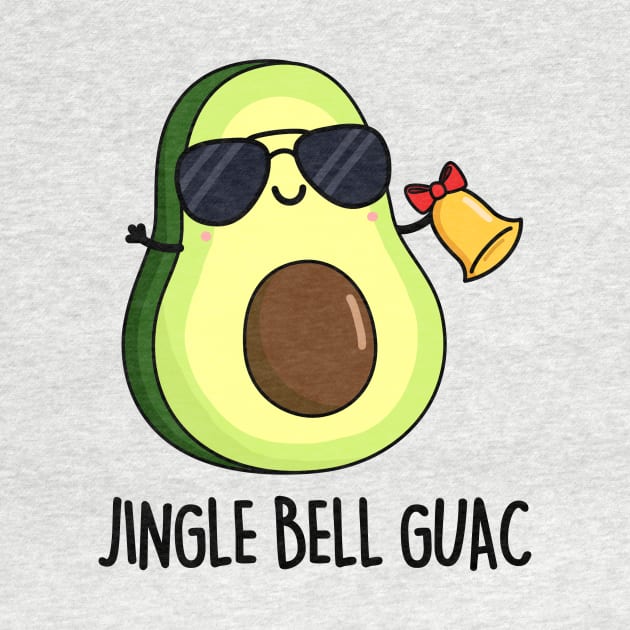 Jingle Bell Guac Funny Christmas Pun by punnybone